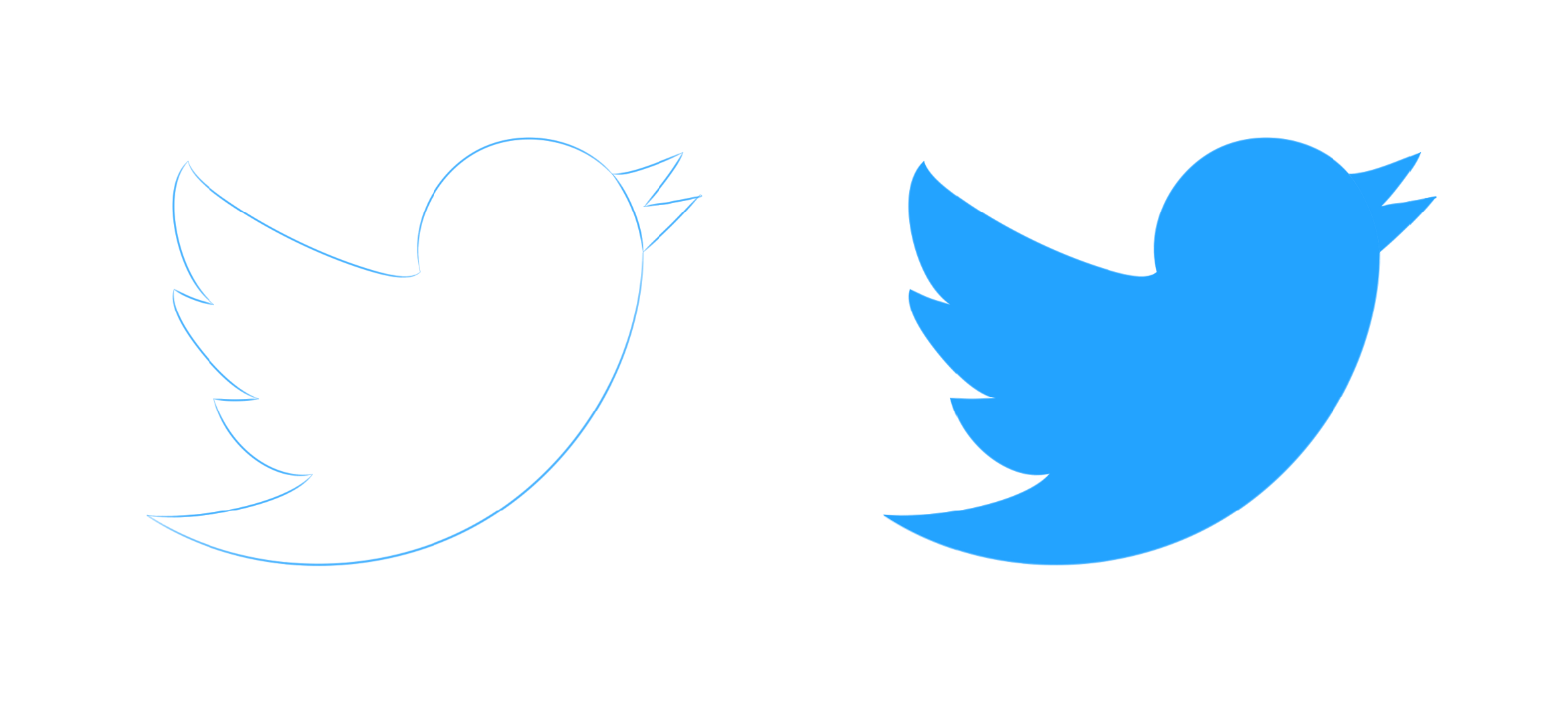 . Hdpng.com Hand Drawn Twitter Logos By Lablayers - Twitter, Transparent background PNG HD thumbnail