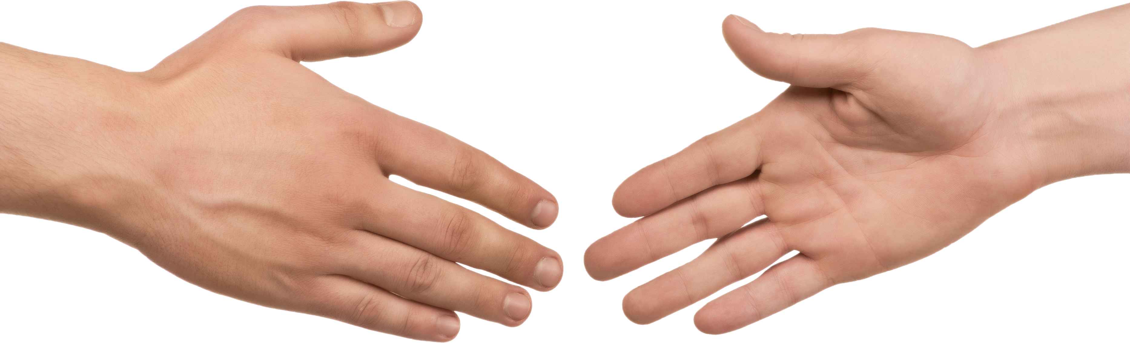 Handshake Png, Hands Image, Free Download - Two Hands, Transparent background PNG HD thumbnail
