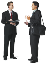 Most People Would Welcome A Promotion At Work And With Good Reason. A Promotion Often Means More Money, More Prestige And Sometimes A Welcome Change Of Pace Hdpng.com  - Two People Talking, Transparent background PNG HD thumbnail