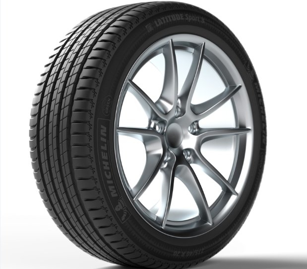 Michelin Latitude Sport 3 Tyre - Tyre, Transparent background PNG HD thumbnail