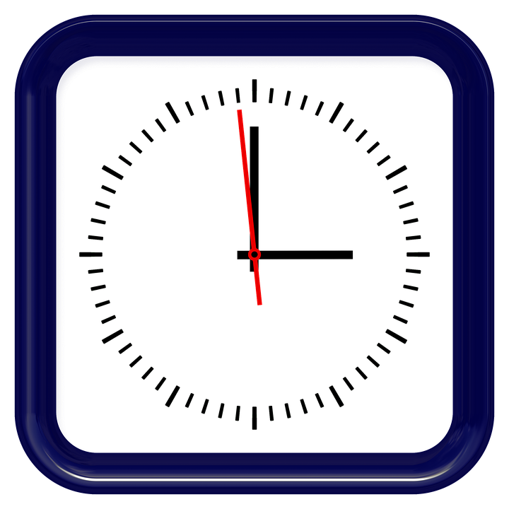 Uhr, Uhrzeit, Termin, Zeiger, Zeitanzeige, Zeit - Uhrzeit, Transparent background PNG HD thumbnail