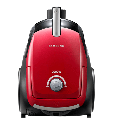 Samsung Canister Vacuum Cleaner - Vacuum, Transparent background PNG HD thumbnail