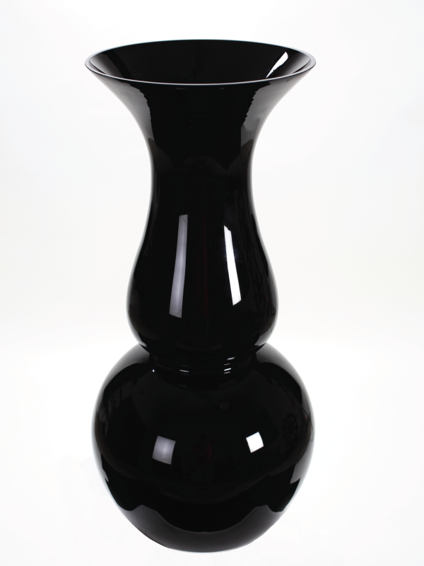 20 Inch Black Vase - Vase Black And White, Transparent background PNG HD thumbnail