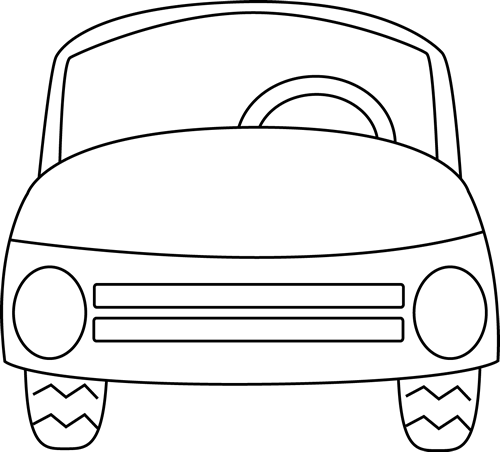 Black And White Car - Vehicles Black And White, Transparent background PNG HD thumbnail