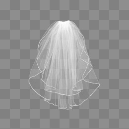Veil, Gauze, Chiffon, White Gauze Png Image - Veil, Transparent background PNG HD thumbnail