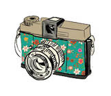 Floral Vintage Camera! By Shahrulswifty13 Hdpng.com  - Vintage Camera, Transparent background PNG HD thumbnail