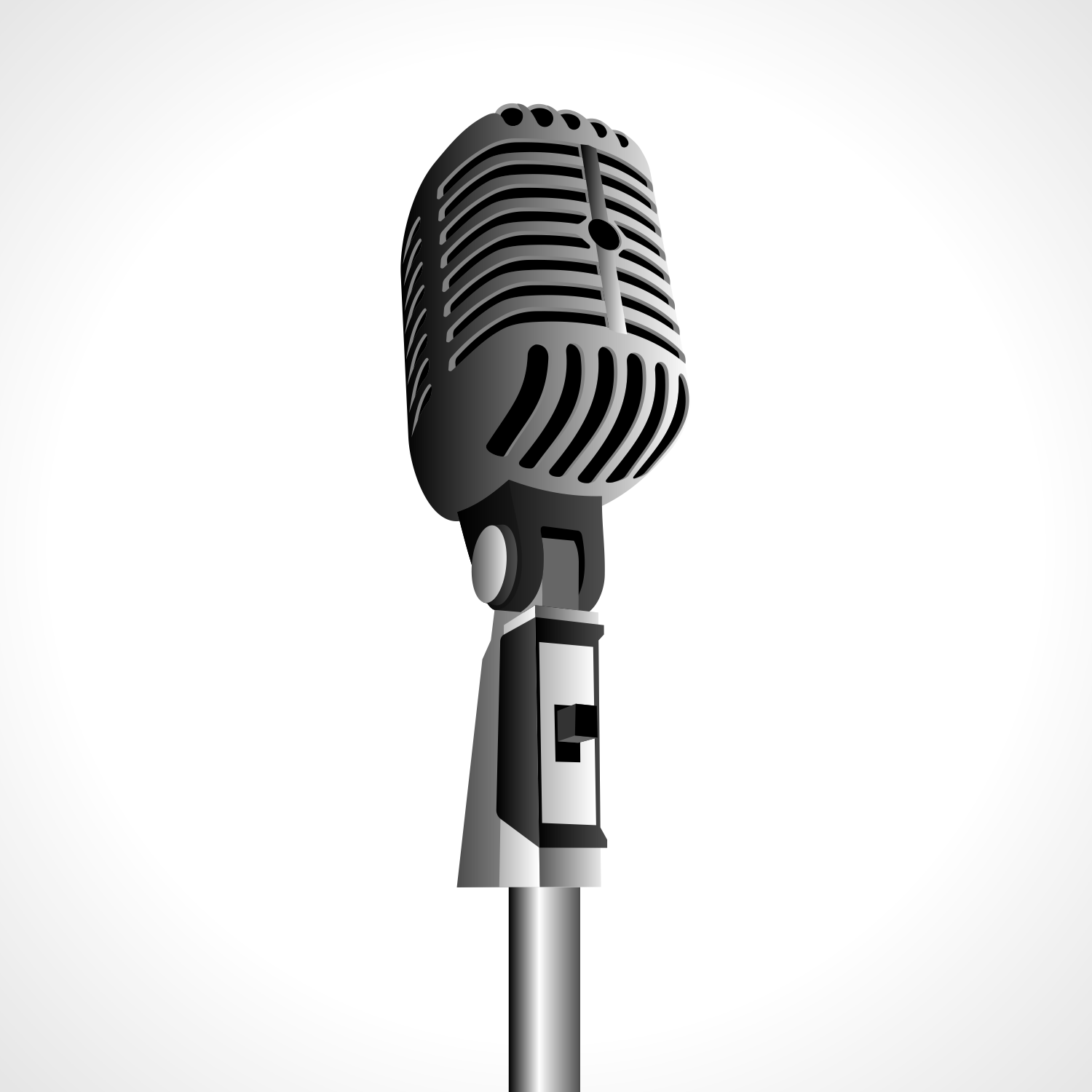 Vintage Microphone - Vintage Microphone, Transparent background PNG HD thumbnail