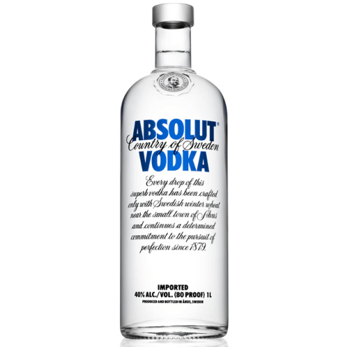 Absolut Vodka - Vodka, Transparent background PNG HD thumbnail
