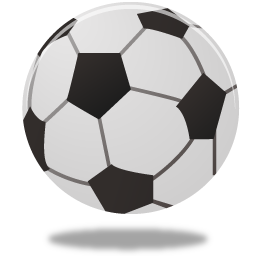 128X128 Px, Soccer Icon 256X256 Png - Voetbal, Transparent background PNG HD thumbnail