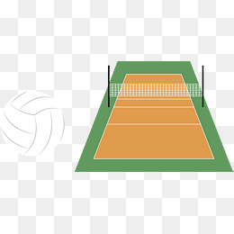 Volleyball And Volleyball Courts, Beach Volleyball, Volleyball, Volleyball Net Png And Vector - Volleyball Court, Transparent background PNG HD thumbnail
