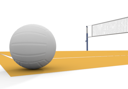 Volleyball Court Cliparts - Volleyball Court, Transparent background PNG HD thumbnail