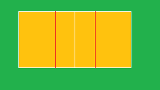 Volleyball Court Lines On Diagram Of The Attack Lines Illustrated In Red - Volleyball Court, Transparent background PNG HD thumbnail