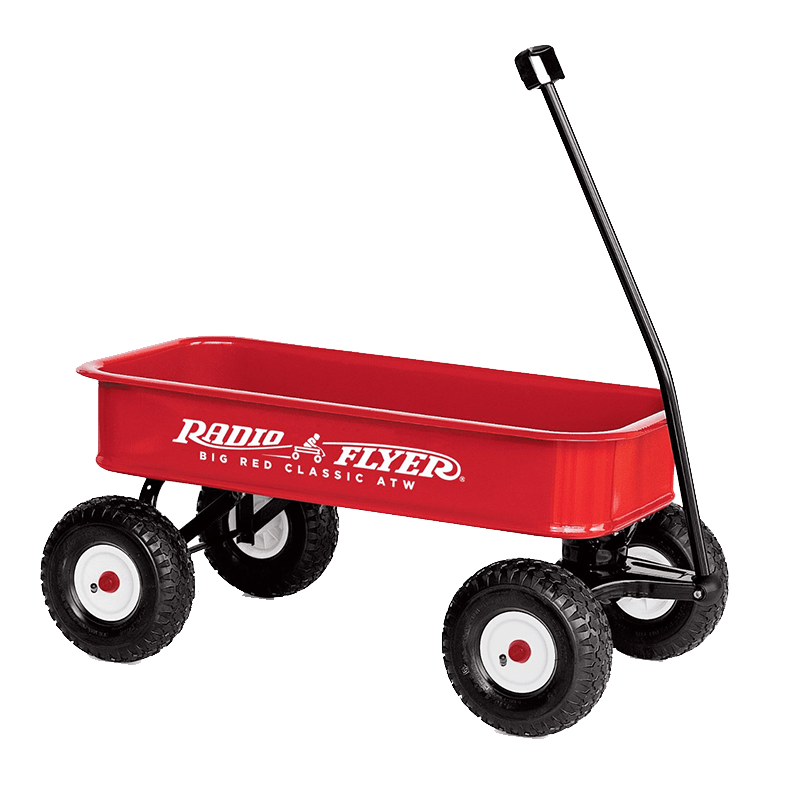 Red Wagon by NiftyGaloot