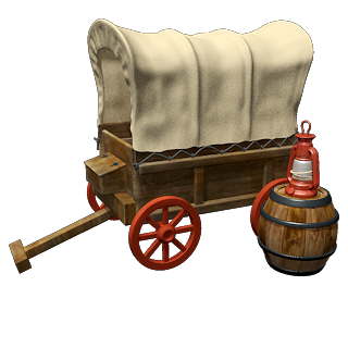 Item Covered Wagon Icon.png - Wagon, Transparent background PNG HD thumbnail