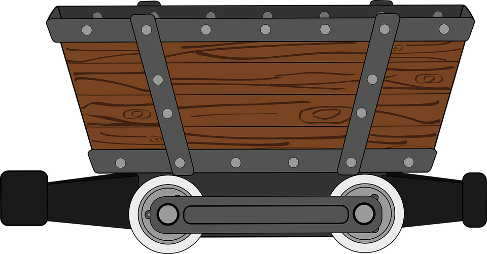 Wagon, Rail, Transport, Railway, Railroad - Wagon, Transparent background PNG HD thumbnail