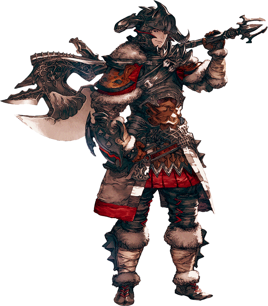 Image   Hyur Warrior.png | Dissidia Dream Characters Wiki | Fandom Powered By Wikia - Warrior, Transparent background PNG HD thumbnail