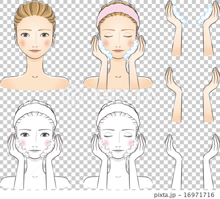 Skincare, Face Washing, Beauty 16971716 - Wash Face, Transparent background PNG HD thumbnail