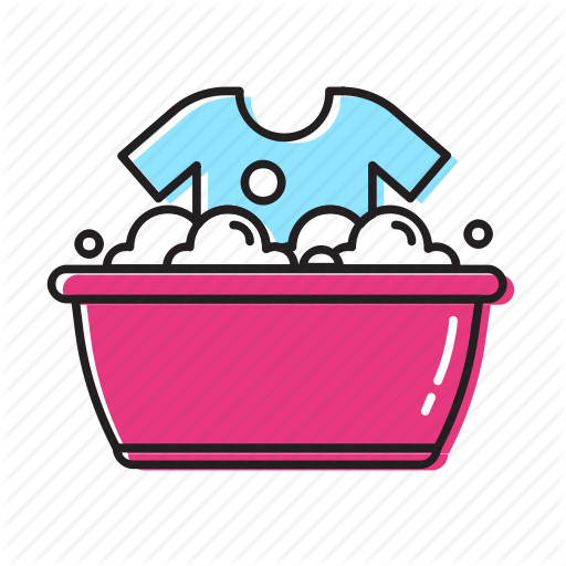 Clothes Tub, Clothes Wash, Hand, Wash Icon - Washing Clothes, Transparent background PNG HD thumbnail