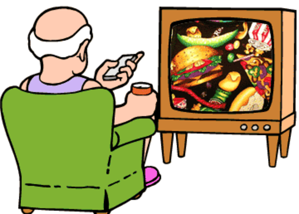 People Watching Tv Clipart Vector Clip Art - Watching Tv, Transparent background PNG HD thumbnail