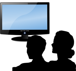 Watching Tv Clip Art - Watching Tv, Transparent background PNG HD thumbnail