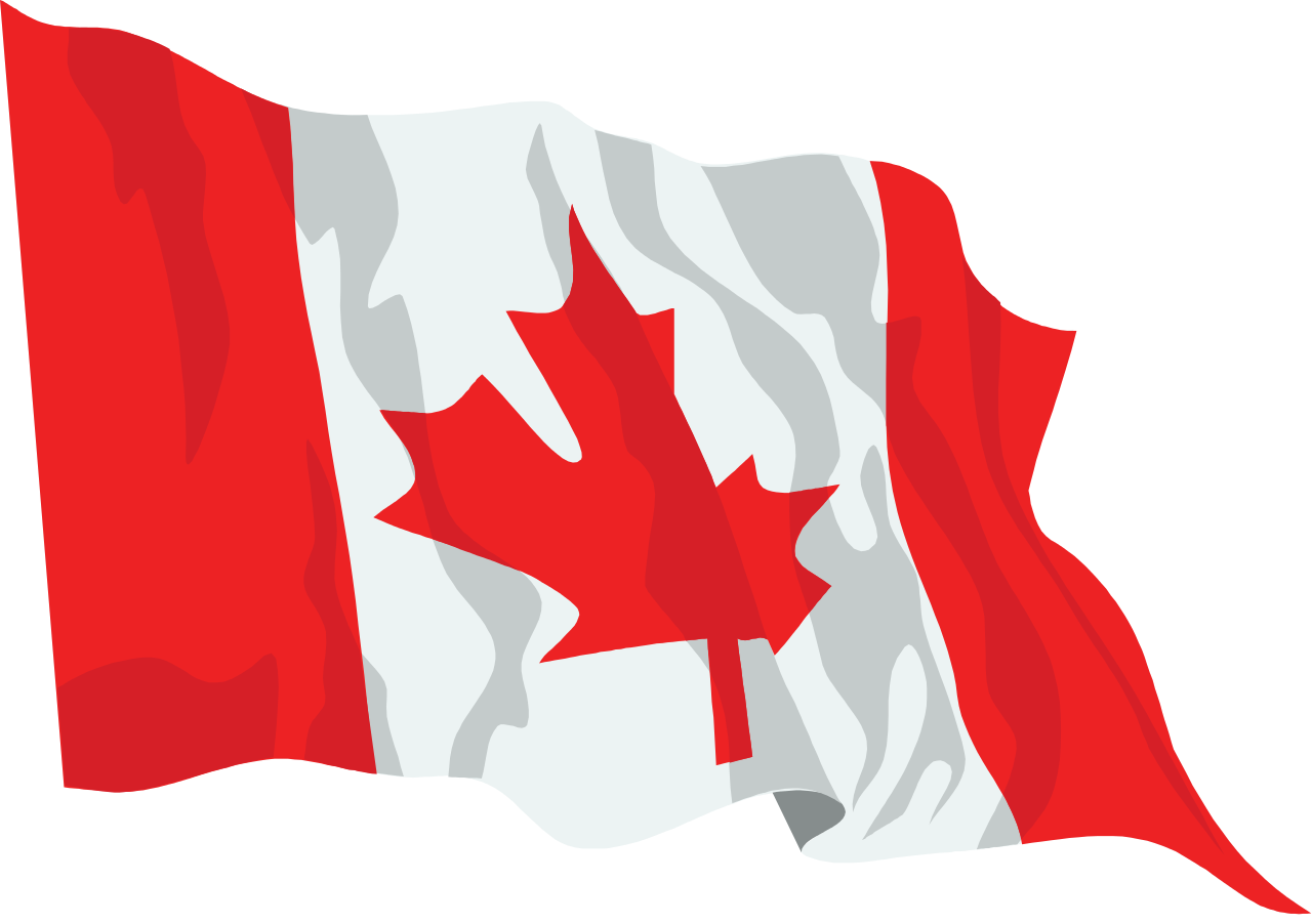 File:canada Flag Waving Icon.svg - Waving Flag, Transparent background PNG HD thumbnail