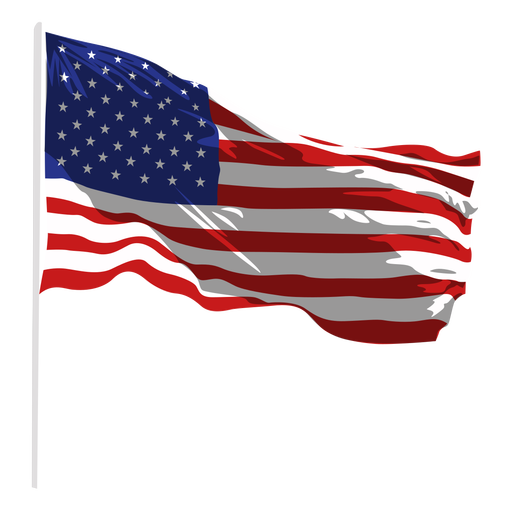 United States Waving Flag Png - Waving Flag, Transparent background PNG HD thumbnail