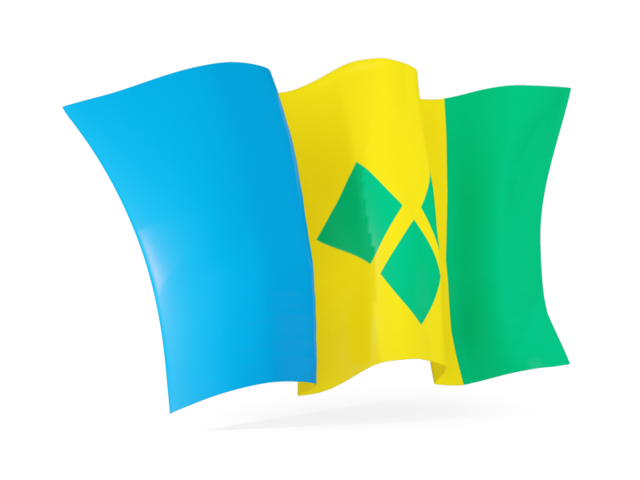 Waving Flag. Download Flag Icon Of Saint Vincent And The Grenadines At Png Format - Waving Flag, Transparent background PNG HD thumbnail