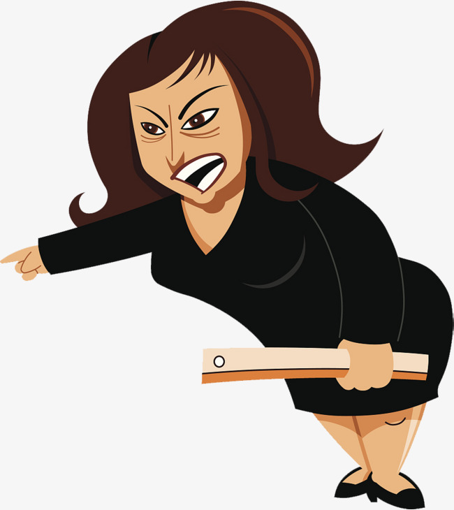 Cartoon Blaming Mad Women, Cartoon Woman, Blame Crazy, Crazy Girl Png Image And - Woman Crazy, Transparent background PNG HD thumbnail