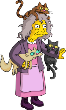 Eleanor Abernathy Md Jd, Better Known As The Crazy Cat Lady, Is A Mentally Ill Woman Who. - Woman Crazy, Transparent background PNG HD thumbnail
