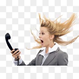 Take The Crazy Woman On The Phone, Woman, Business, Phone Png Image And - Woman Crazy, Transparent background PNG HD thumbnail