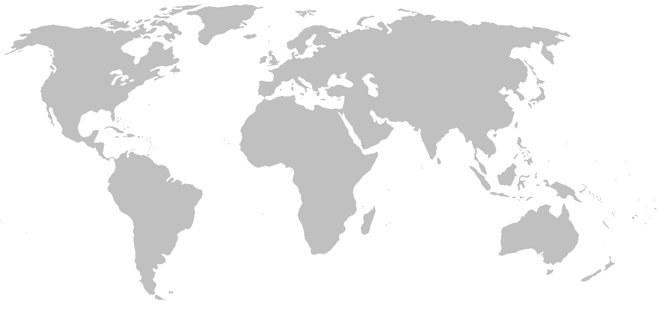 World Map PNG Image