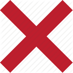 Clear, Cross, Empty, Incorrect, Red, Wrong Icon - Wrong Cross, Transparent background PNG HD thumbnail