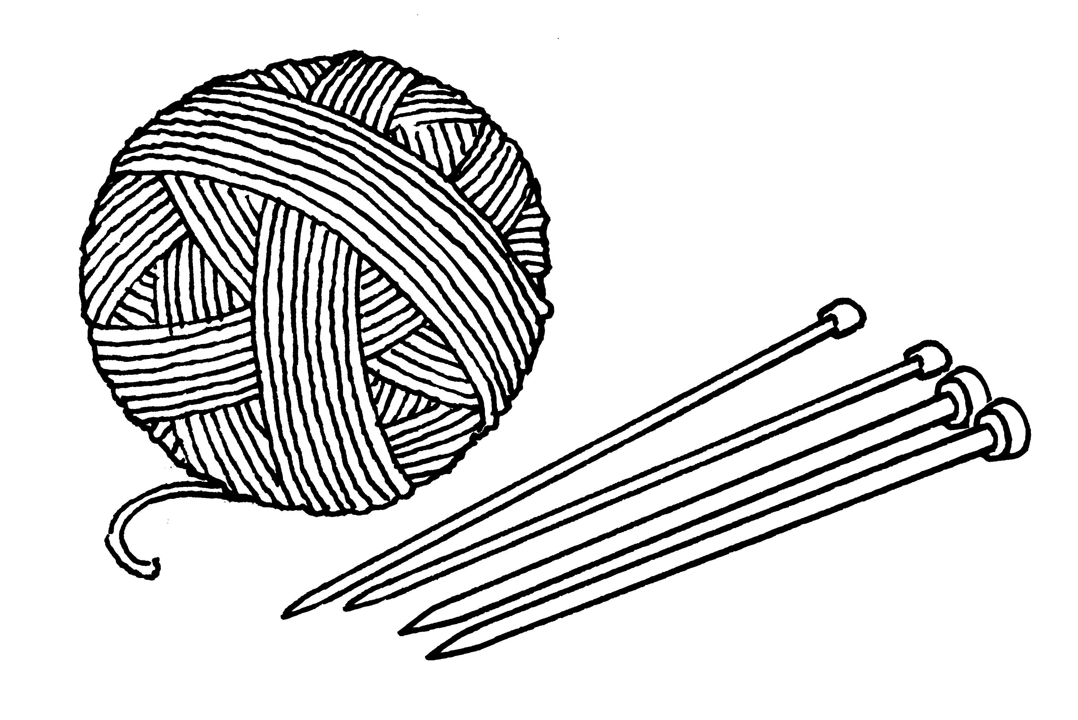 Png Yarn And Knitting Needles - Knitting Needles, Transparent background PNG HD thumbnail