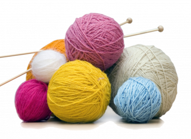 Ball of yarn material