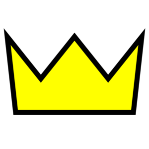 Yellow Crown Png Clip Art - Yellow, Transparent background PNG HD thumbnail