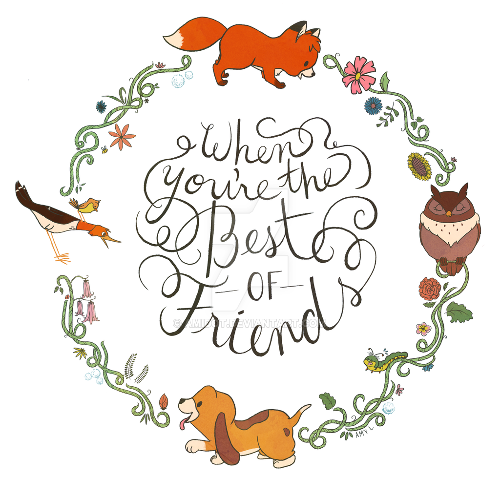 Png Youre The Best - . Hdpng.com When Youu0027Re The Best Of Friends By Amidot, Transparent background PNG HD thumbnail