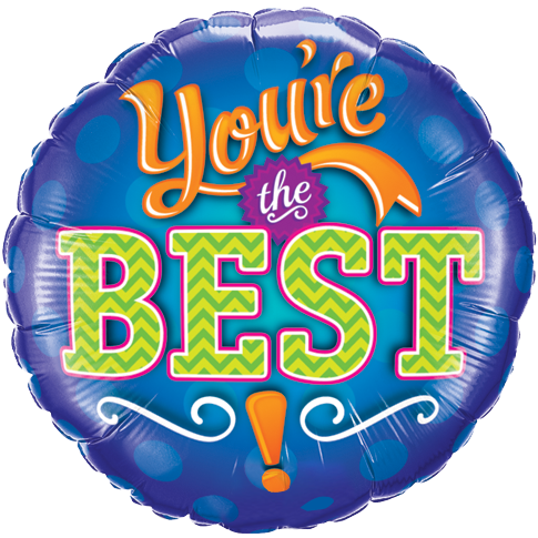 Png Youre The Best - You´re The Best! Folieballong   46Cm, Transparent background PNG HD thumbnail