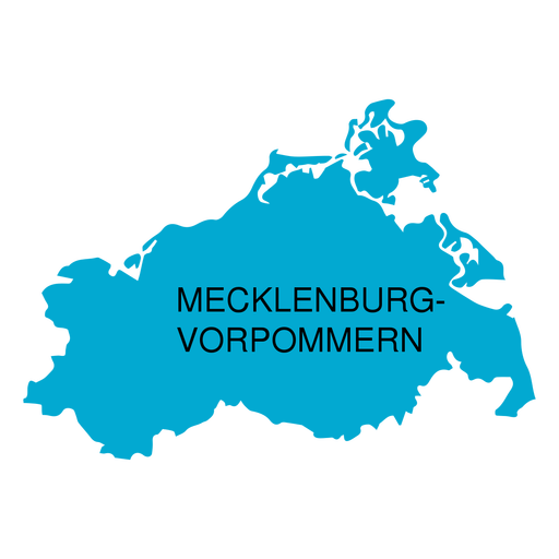 Mecklenburg West Pomerania State Map Transparent Png - s Baden, Transparent background PNG HD thumbnail