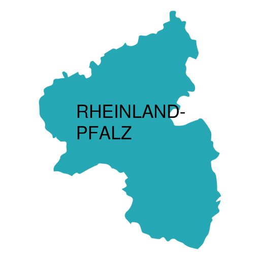 Rhineland Palatinate State Map Transparent Png - s Baden, Transparent background PNG HD thumbnail