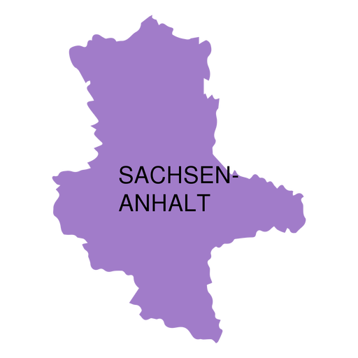 Saxony Anhalt State Map Transparent Png - s Baden, Transparent background PNG HD thumbnail