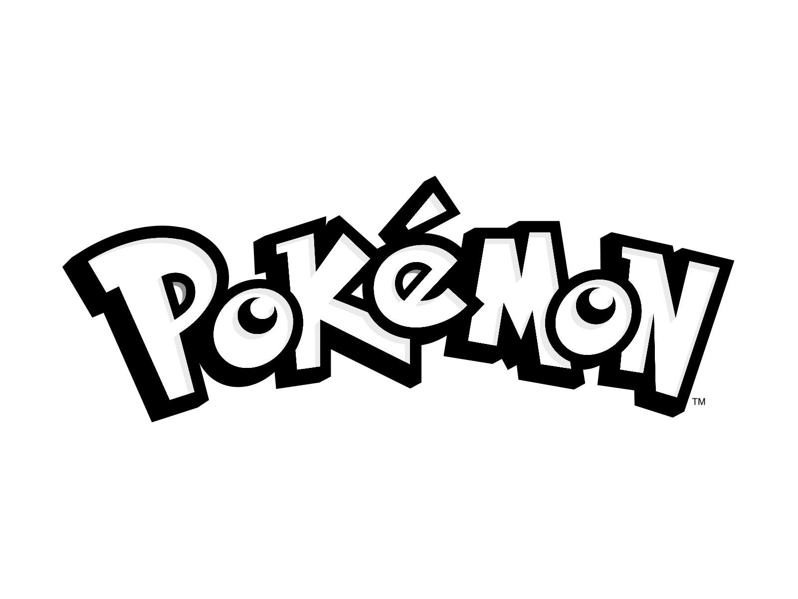 Pokemon Logo Black Transparent - Pokemon, Transparent background PNG HD thumbnail