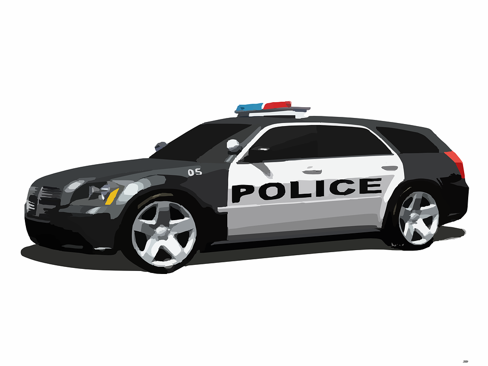 Police Car, Cops, Car, Usa, America, Police - Police Car, Transparent background PNG HD thumbnail