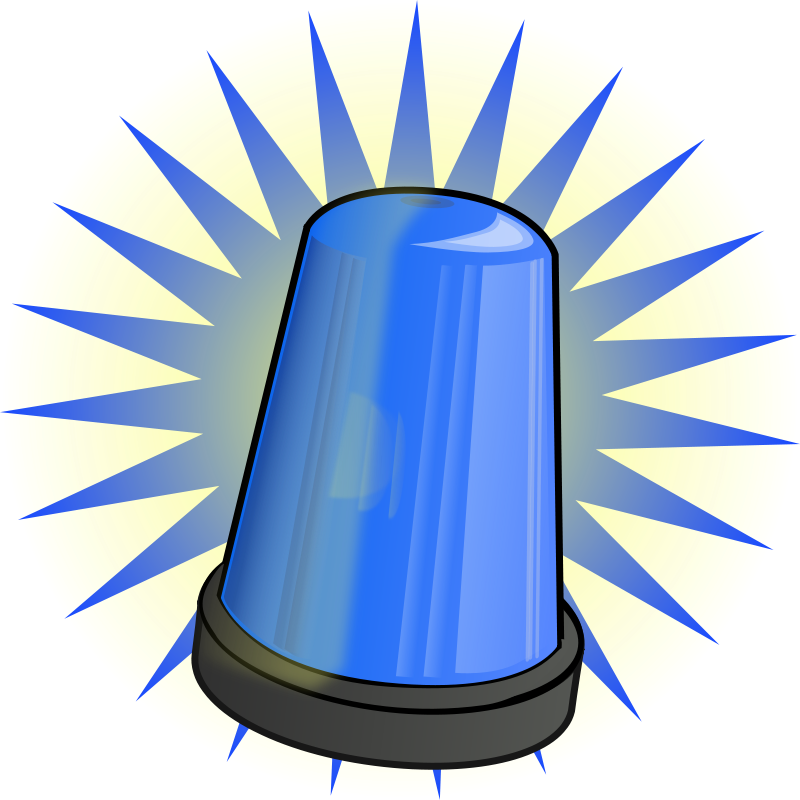 Pin Cop Clipart Police Siren #4 - Police Siren, Transparent background PNG HD thumbnail
