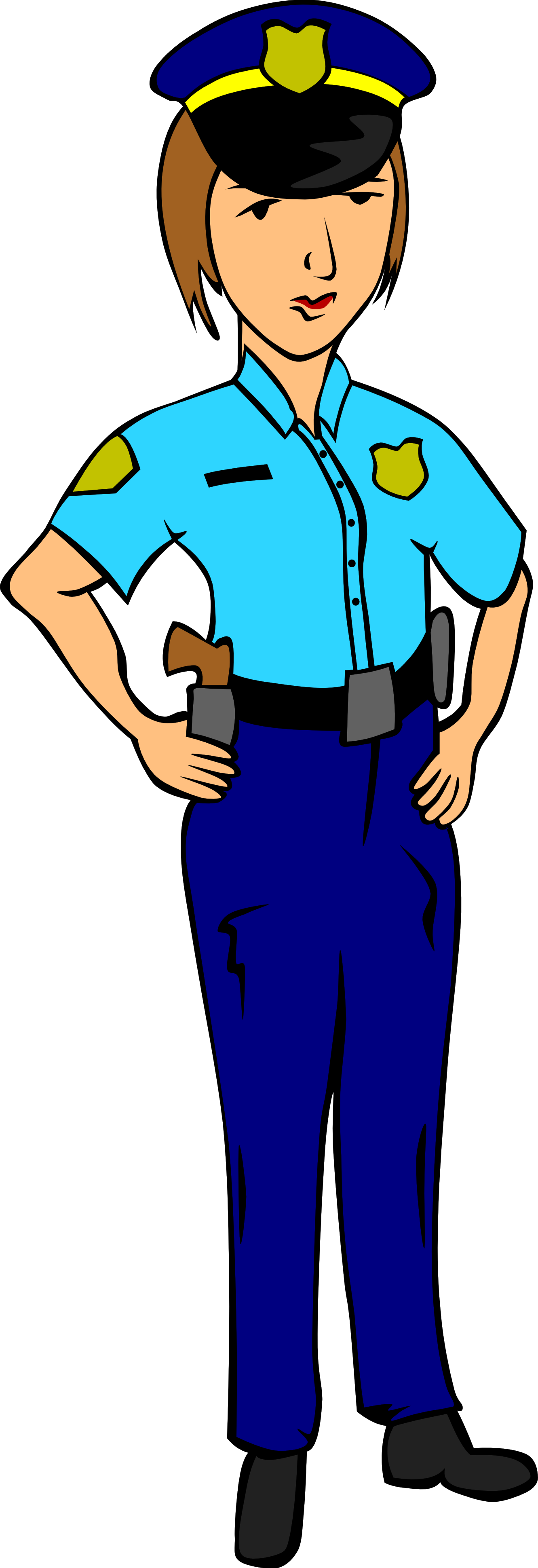 Police Officer Clipart | Clipart Library   Free Clipart Images - Policeman, Transparent background PNG HD thumbnail