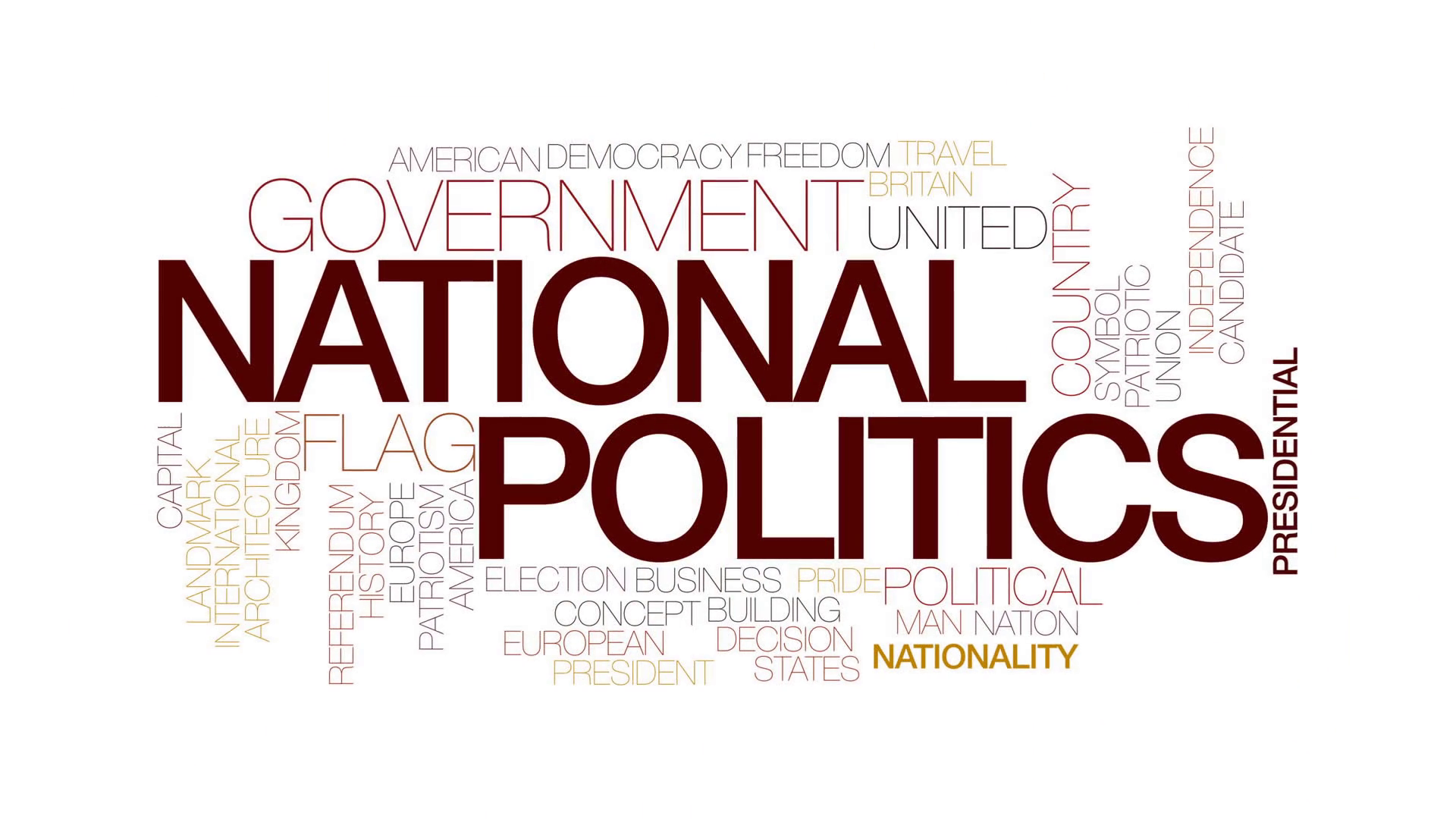 National Politics Animated Word Cloud. Kinetic Typography. Motion Background   Videoblocks - Politics, Transparent background PNG HD thumbnail