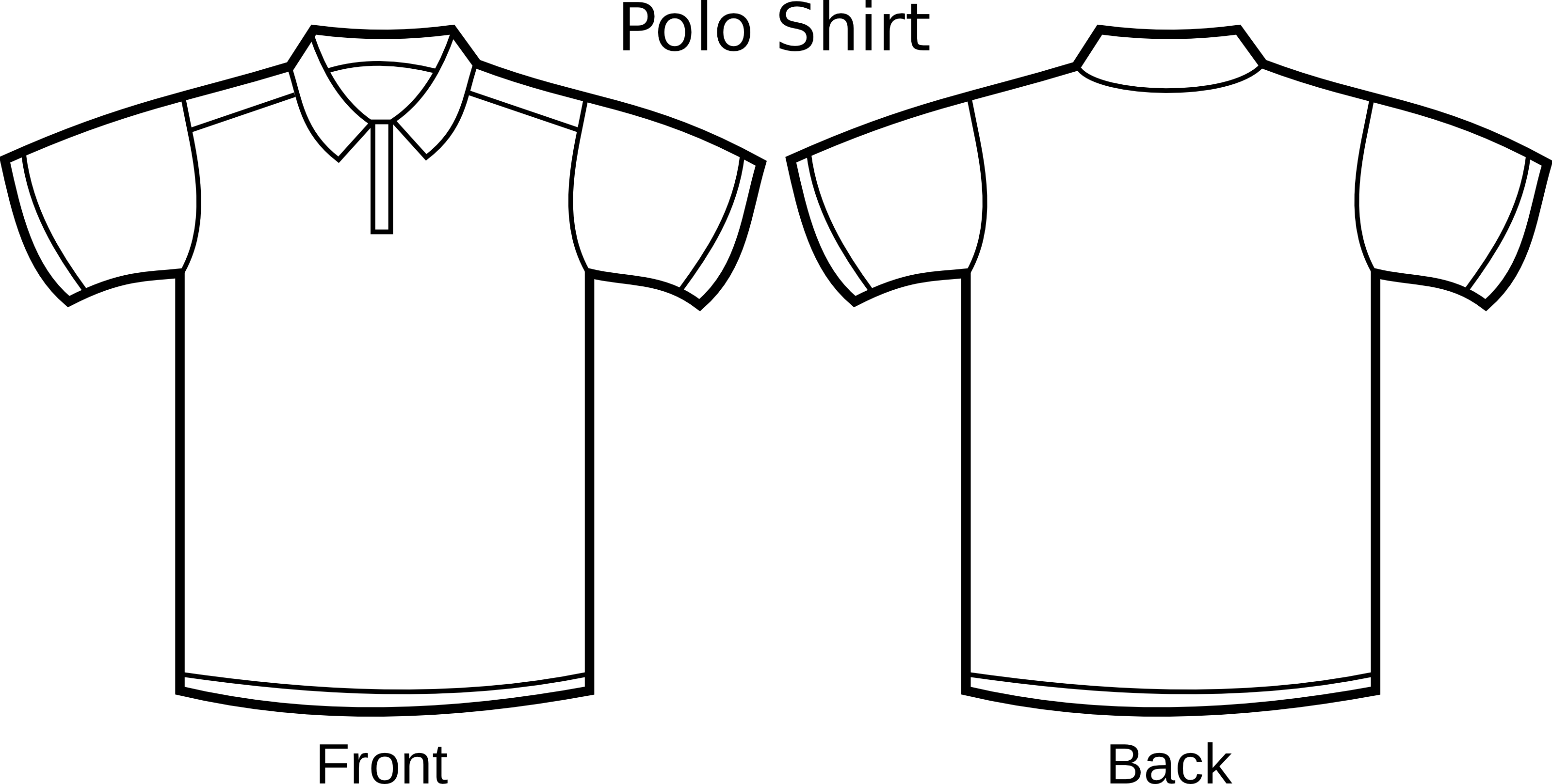 Black Polo Shirt Clipart - Poloshirt, Transparent background PNG HD thumbnail