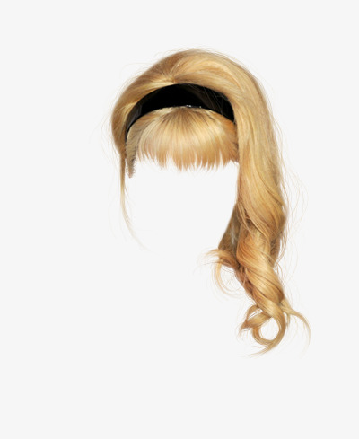 Western Style Ponytail Wigs Free To Pull The Material, Western Style, Mawei, Wig - Ponytail, Transparent background PNG HD thumbnail