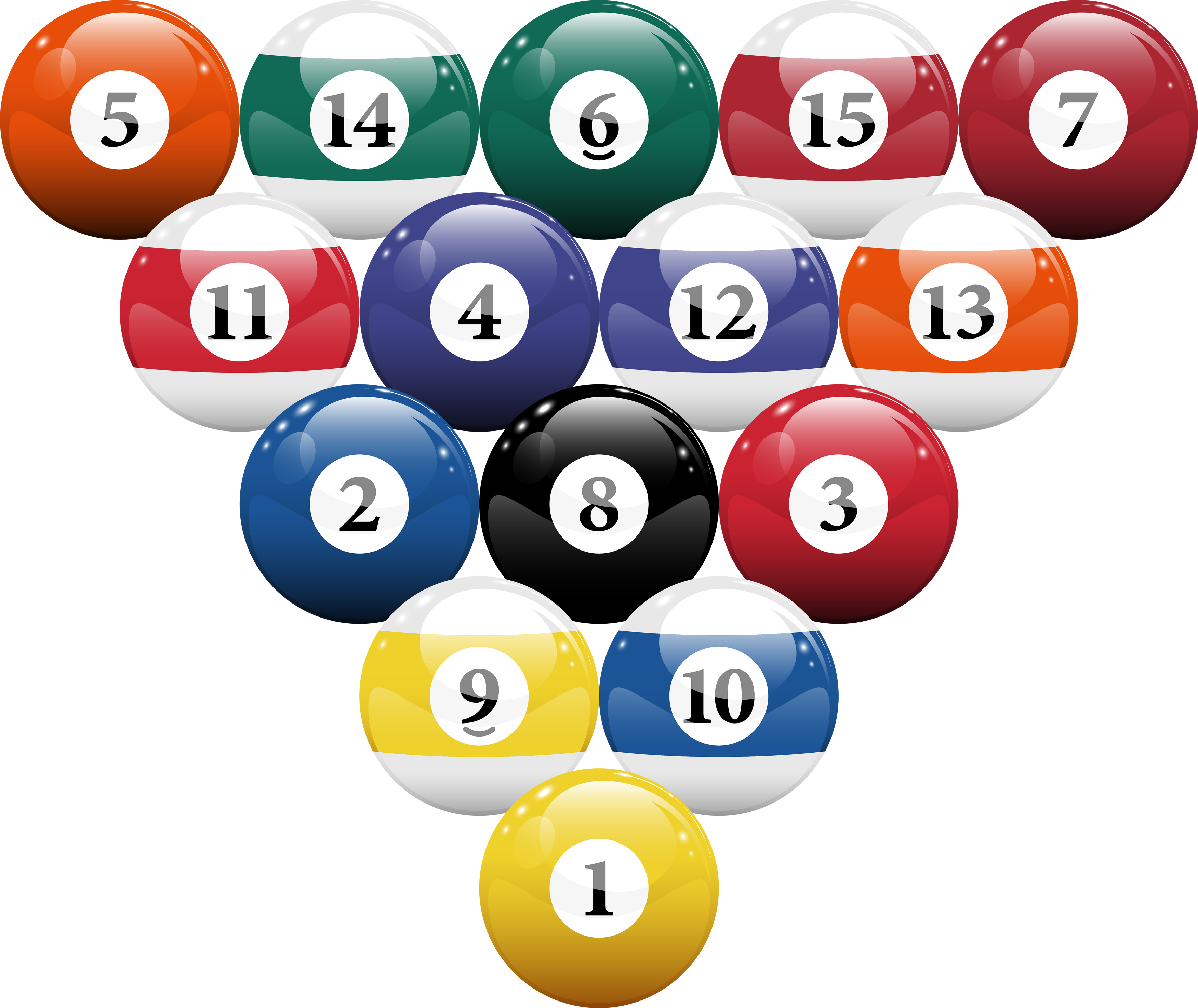 Billiard Balls Png - Pool Ball, Transparent background PNG HD thumbnail