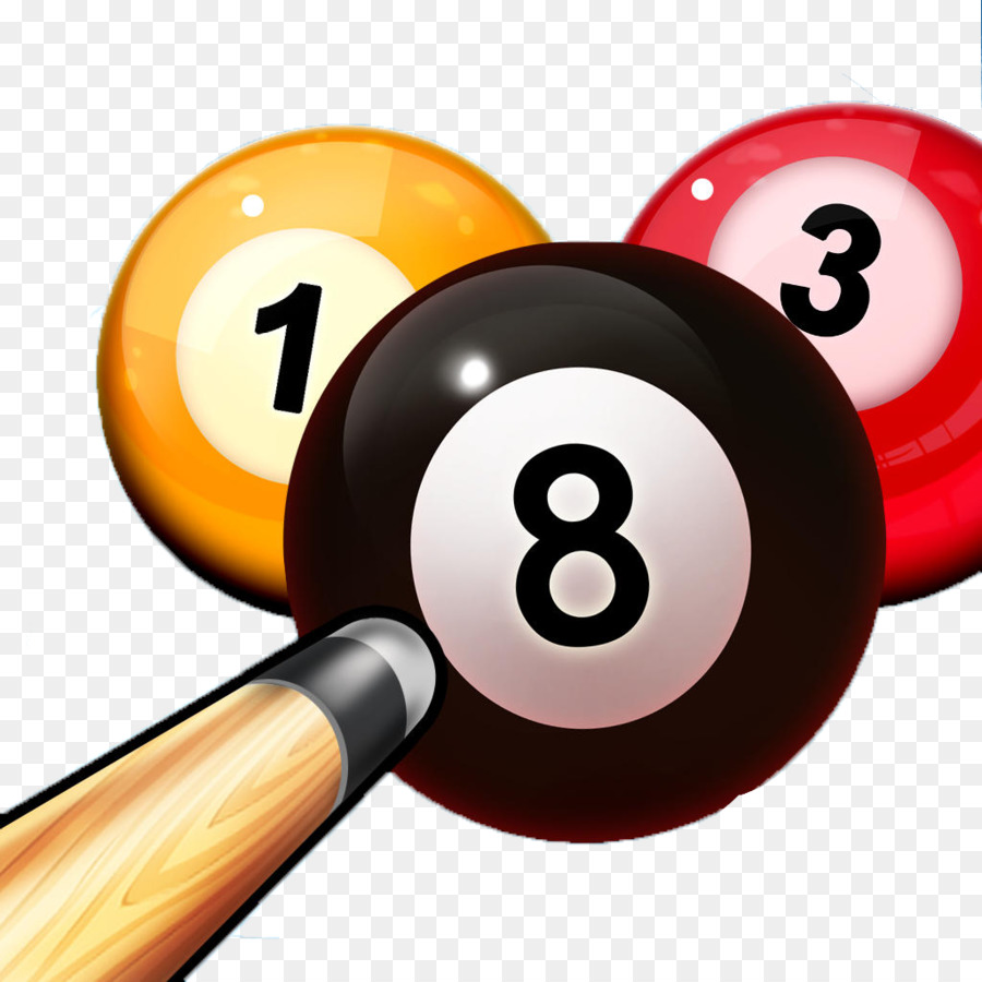 8 Ball Pool Eight-ball Game Miniclip - Some one play billiards, Pool Game PNG - Free PNG