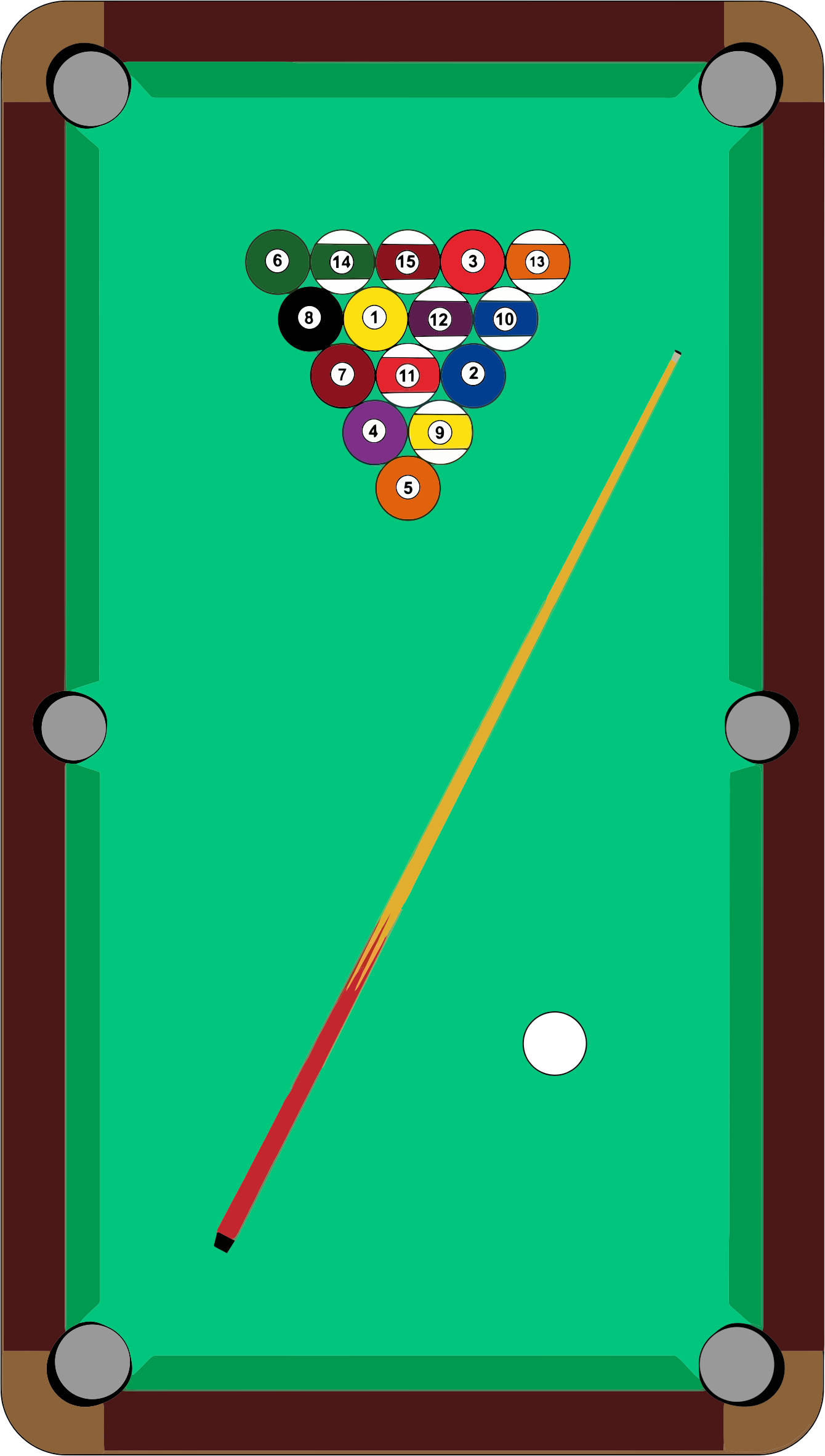 Animated Pool Table Captivating On - Pool Table, Transparent background PNG HD thumbnail